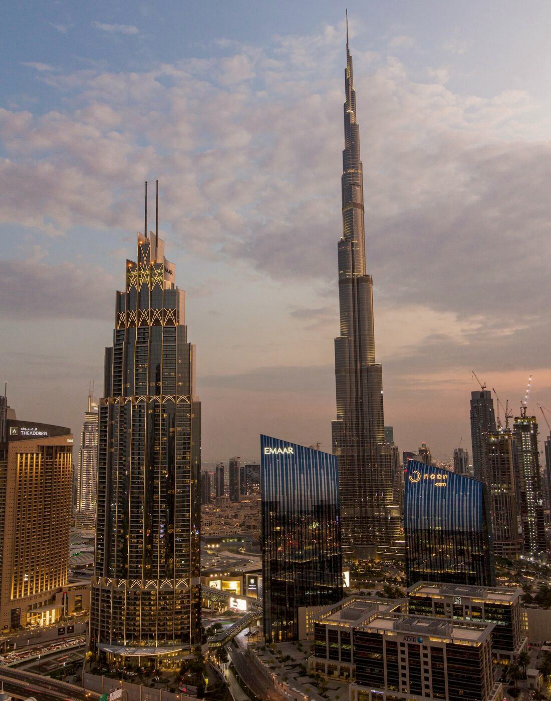 Downtown Dubai skyline