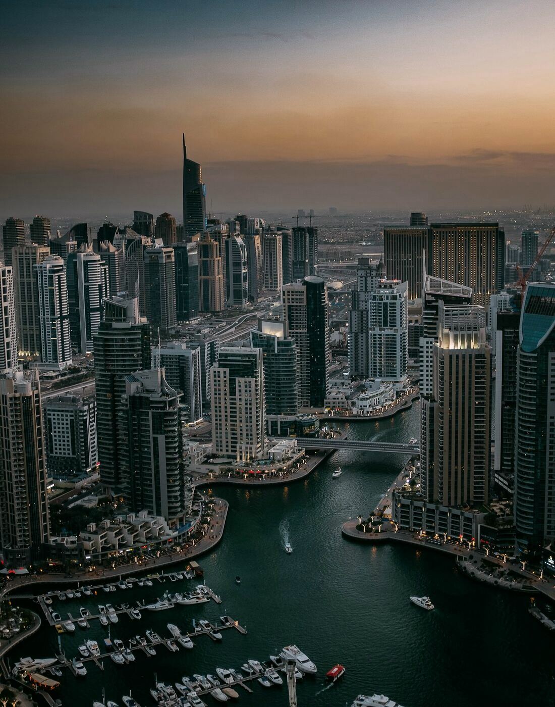 Dubai Marina waterfront