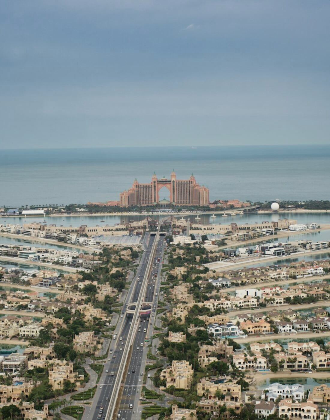 Palm Jumeirah aerial