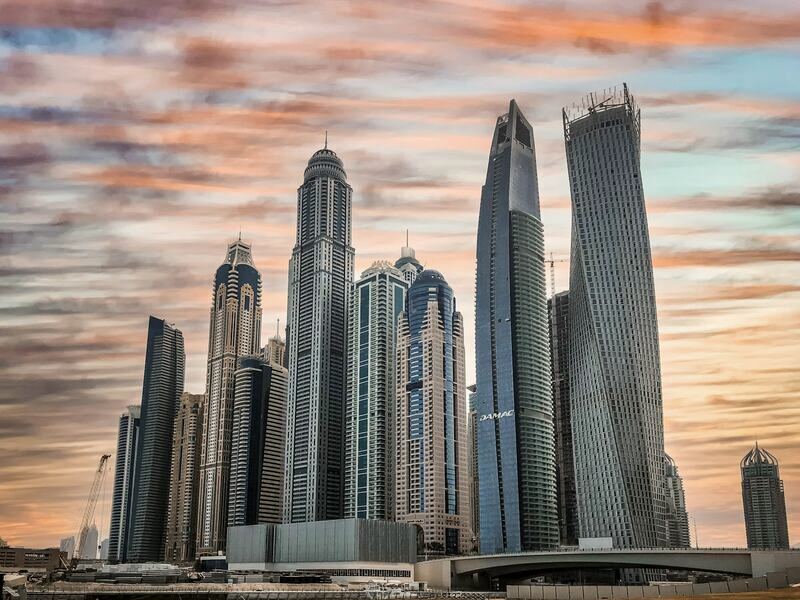 Dubai Marina towers